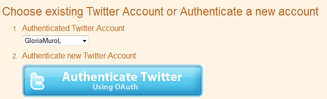 autentificando Twitter en Twitterfeed